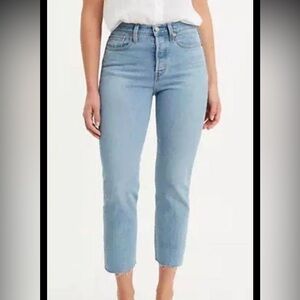 Levi's Wedgie Fit Light Blue High Rise Women's Jeans